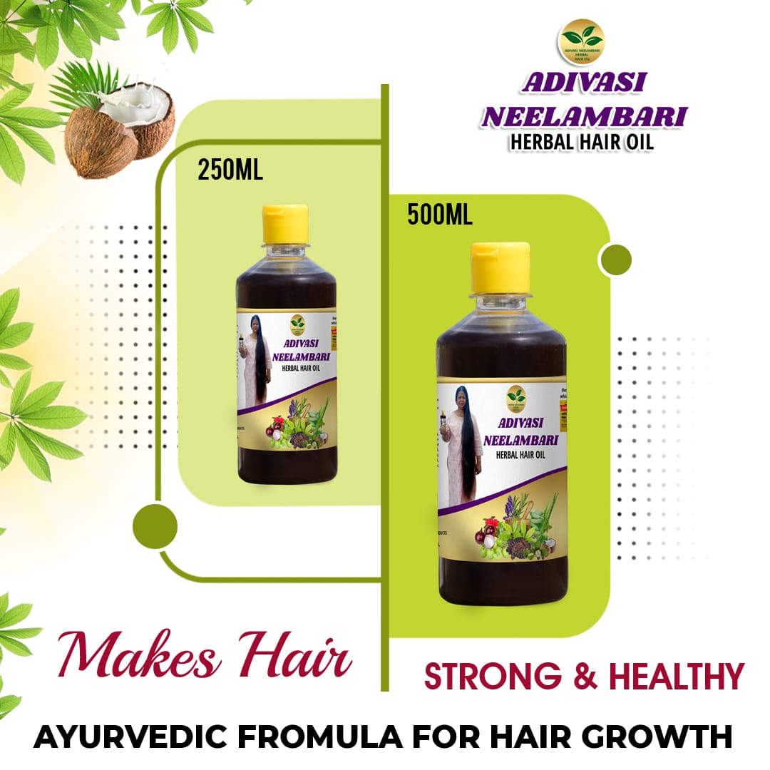 Adivasi Neelambari Herbal Hair Oil🌿