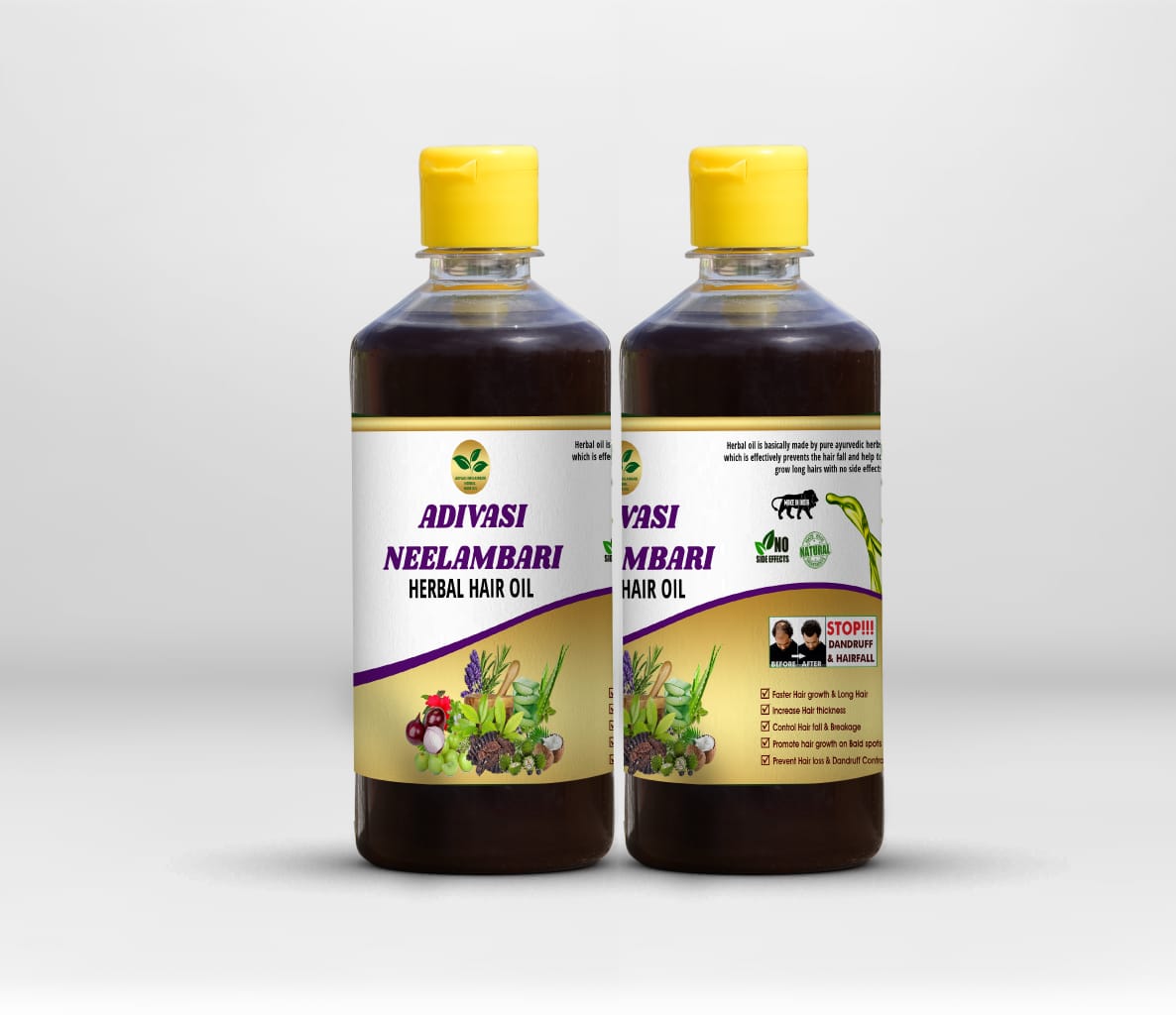 Adivasi Neelambari Herbal Hair Oil🌿