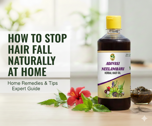 How to Stop Hair Fall Naturally at Home