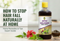 How to Stop Hair Fall Naturally at Home